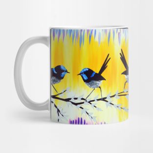 Pink, Yellow and Turquoise Mug